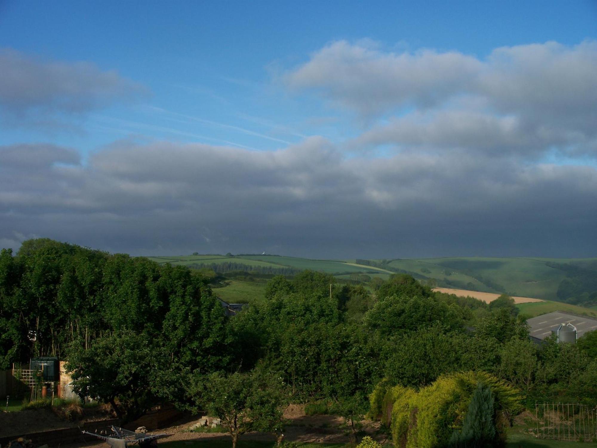 Stoke House Bed And Breakfast Stoke Rivers Bagian luar foto